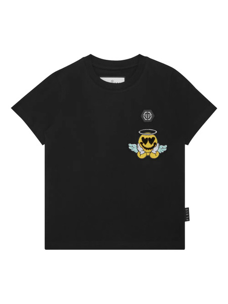  Philipp Plein Junior Print T-shirt - Black 