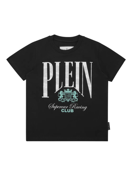  Philipp Plein Junior Racing Club Jersey T-shirt - Black 