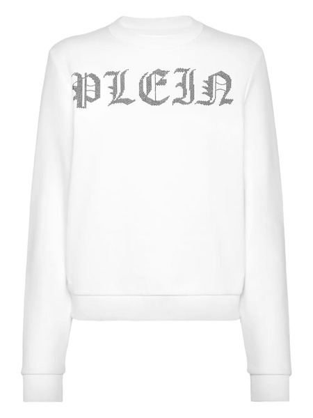  Philipp Plein Logo-embellished Sweatshirt - White 