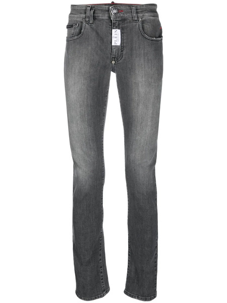  Philipp Plein Logo-patch Jeans - Grey 