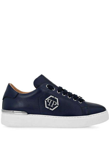  Philipp Plein Logo-plaque Sneakers - Blue 