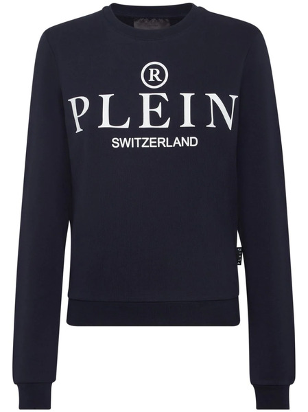  Philipp Plein Logo-print Sweatshirt - Blue 