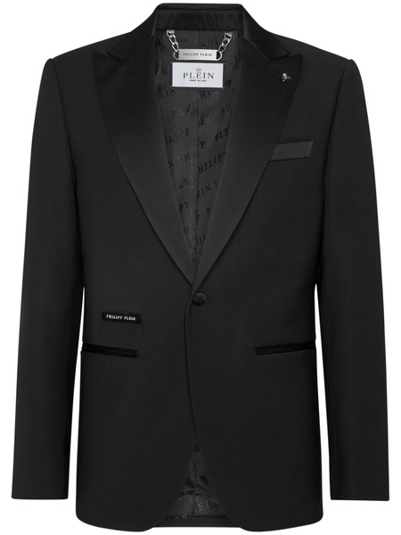  Philipp Plein Lord Single-breasted Blazer - Black 