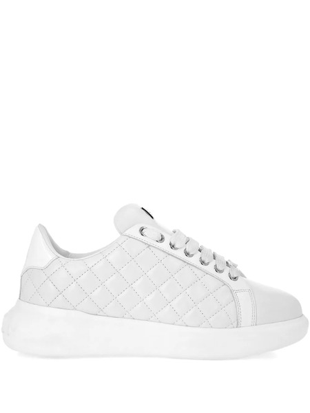  Philipp Plein Matelassé Sneakers - White 