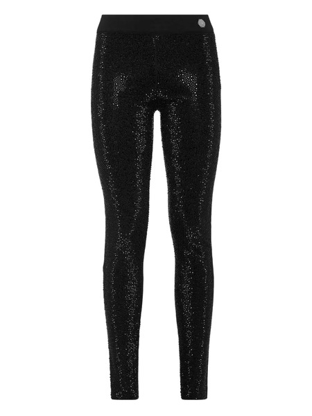  Philipp Plein Mix Strass Leggings - Black 