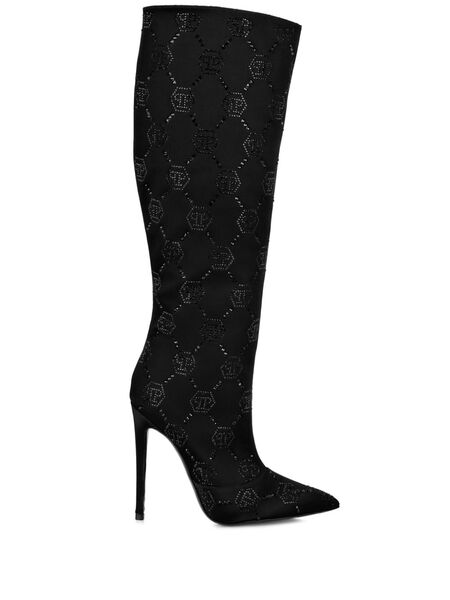  Philipp Plein Monogram Boots - Black 