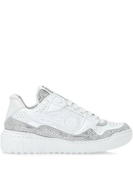  Philipp Plein Moon Walker Low-top Sneakers - White 