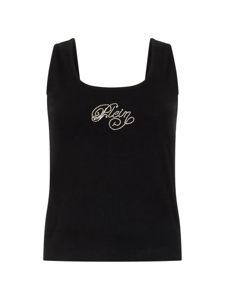  Philipp Plein Open-back Tank Top - Black 