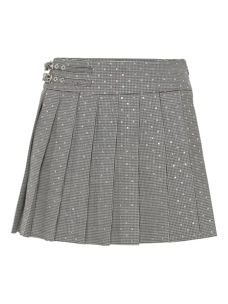  Philipp Plein Pleated Mini Skirt - Black 