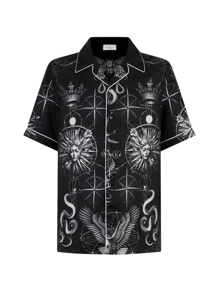  Philipp Plein Printed Shirt - Black 