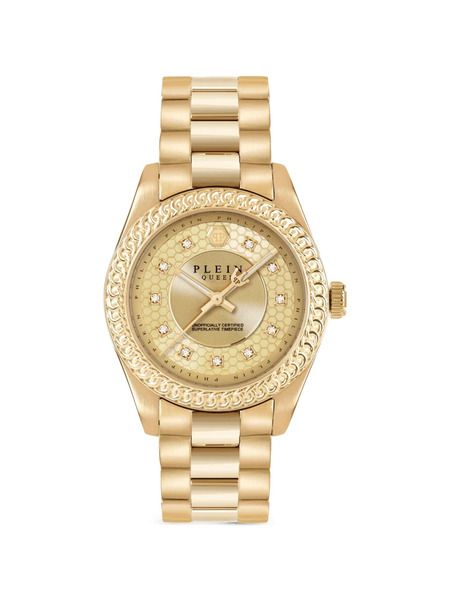  Philipp Plein Queen Supreme 36mm - Gold 