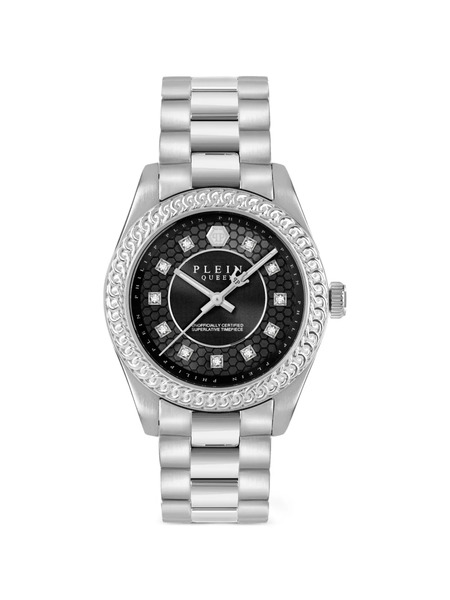  Philipp Plein Queen Supreme 36mm Watch - Black 