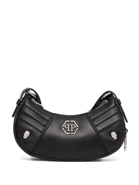  Philipp Plein Rhinestone-appliqué Shoulder Bag - Black 