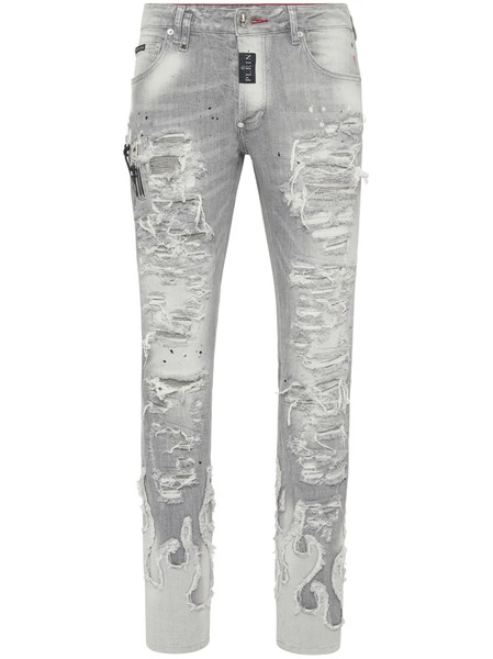  Philipp Plein Rock Star Jeans - Grey 