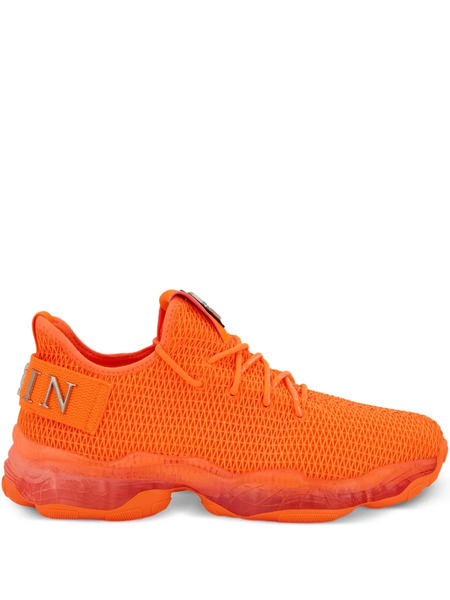  Philipp Plein Runner Hyper $hock Logo-details Sneakers - Orange 
