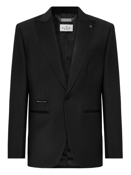  Philipp Plein Single-breasted Blazer - Black 