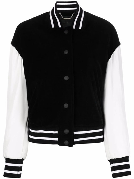  Philipp Plein Skull Print Bomber Jacket - Black 