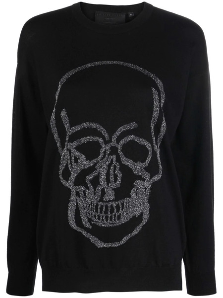  Philipp Plein Skull-print Jumper - Black 