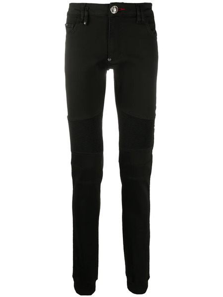  Philipp Plein Slim Fit Jogging Jeans - Black 
