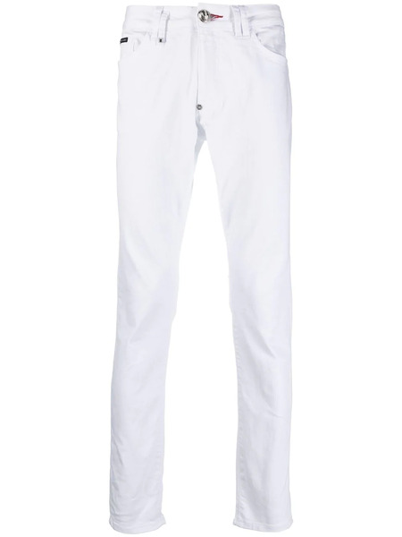  Philipp Plein Slim-leg Jeans - White 