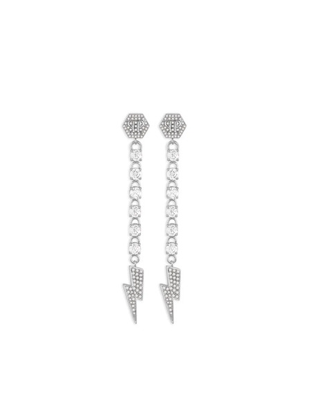  Philipp Plein Stainless-steel Earrings - Silver 
