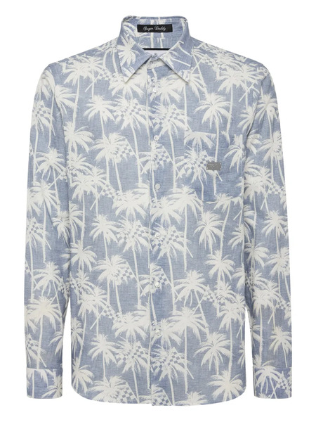  Philipp Plein Sugar Daddy Shirt - Blue 
