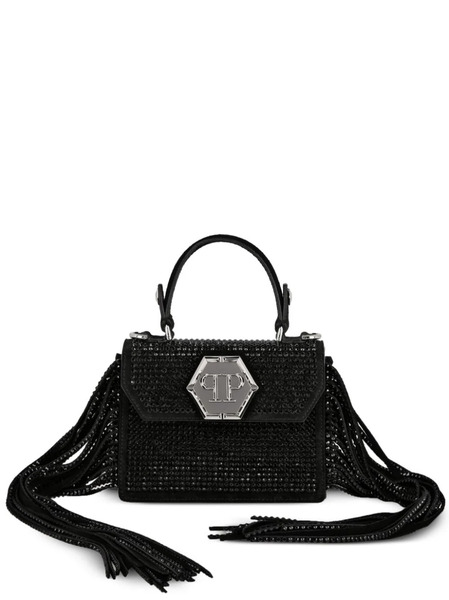  Philipp Plein Superheroin Crystal-embellished Tote Bag - Black 