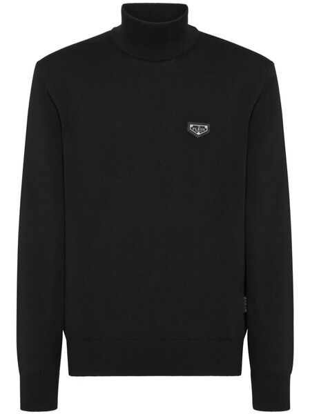  Philipp Plein Turtleneck Sweater - Black 