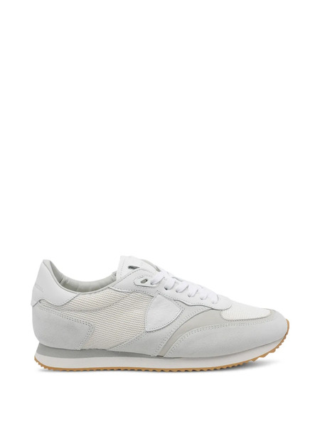  Philippe Model Paris Blville Suede Low Sneakers - White 