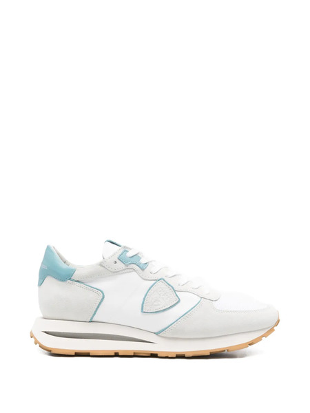  Philippe Model Paris Logo-patch Lace-up Sneakers - White 