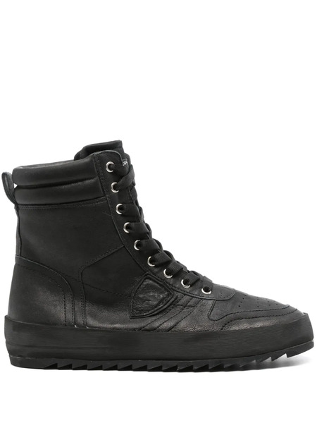  Philippe Model Paris Nice Hi-top Sneakers - Black 