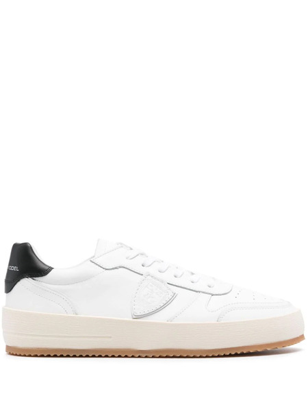  Philippe Model Paris Nice Leather Sneakers - White 