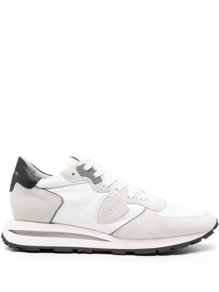  Philippe Model Paris Panelled Lace-up Sneakers - White 