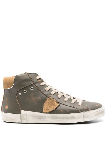  Philippe Model Paris Prsx Hi-top Sneakers - Green 