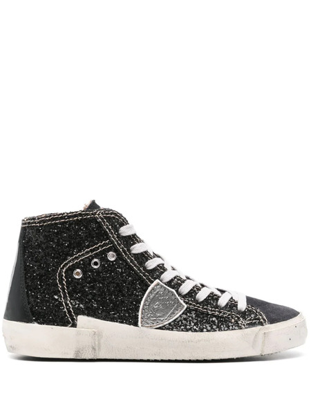  Philippe Model Paris Prsx High Sneakers - Black 