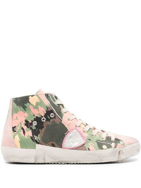  Philippe Model Paris Prsx High Sneakers - Pink 