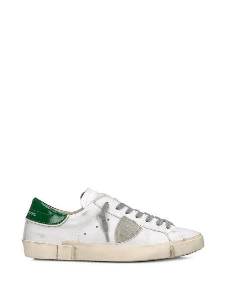  Philippe Model Paris Prsx Logo Patch Prsx Low Sneakers - White 