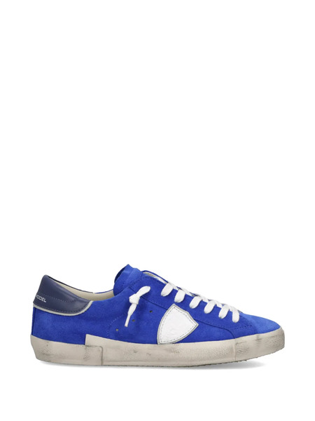  Philippe Model Paris Prsx Low-top Leather Sneakers - Blue 