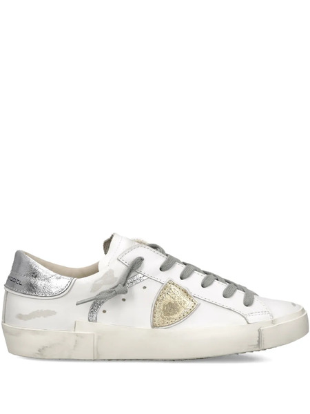  Philippe Model Paris Prsx Triangle Patch Trainers - White 