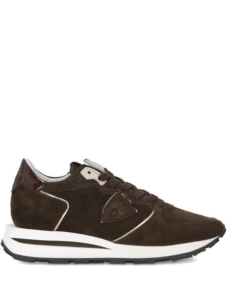  Philippe Model Paris Suede Lace-up Sneakers - Brown 