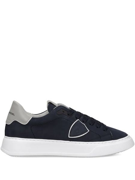  Philippe Model Paris Suede-panelled Sneakers - Blue 