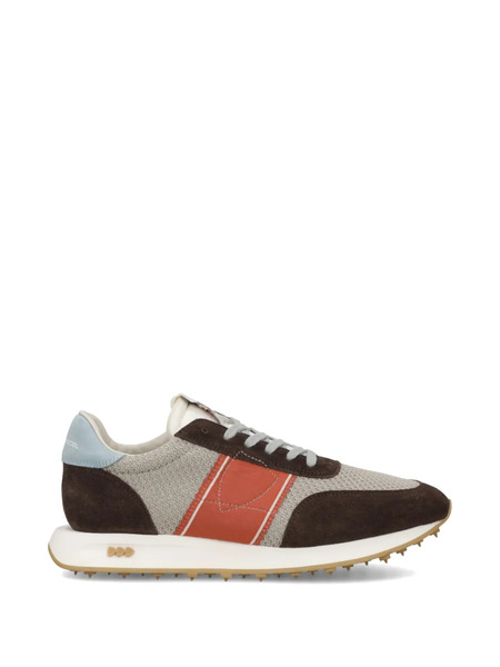  Philippe Model Paris Tour Low Stripe Panelled Sneakers - Brown 