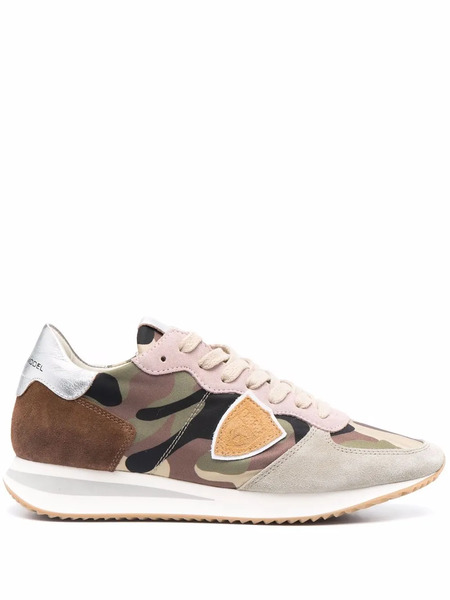  Philippe Model Paris Trpx Camouflage-print Sneakers - Green 