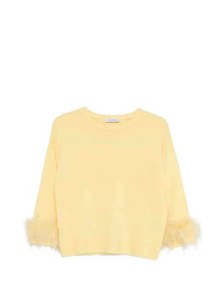  Philo-sofie Ribbed-hem Sweater - Yellow 
