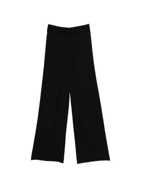  Philo-sofie Ribbed Wide-leg Trousers - Black 