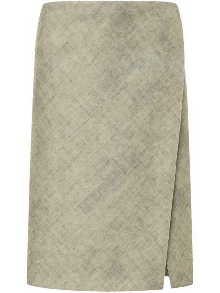  Philosophy Di Lorenzo Serafini A-line Wrap Skirt - Neutrals 