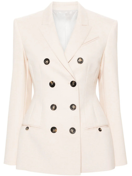  Philosophy Di Lorenzo Serafini Double-breasted Fitted Blazer - Neutrals 