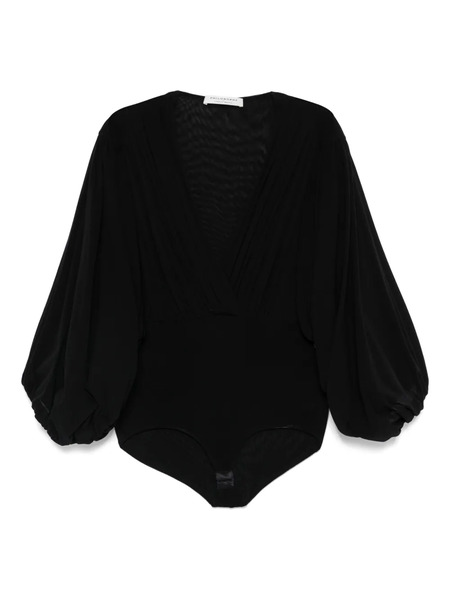  Philosophy Di Lorenzo Serafini Draped Bodysuit - Black 