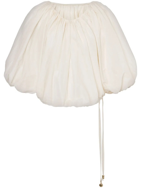  Philosophy Di Lorenzo Serafini Gathered Blouse - White 