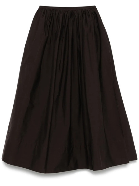  Philosophy Di Lorenzo Serafini Wrap Midi Skirt - Brown 